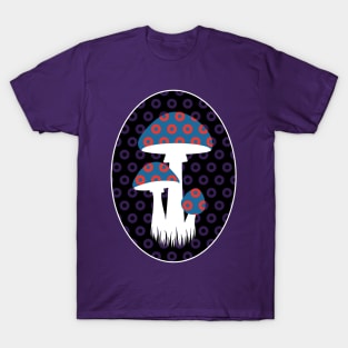 Phish Fishman Donuts Amanita Mushrooms T-Shirt